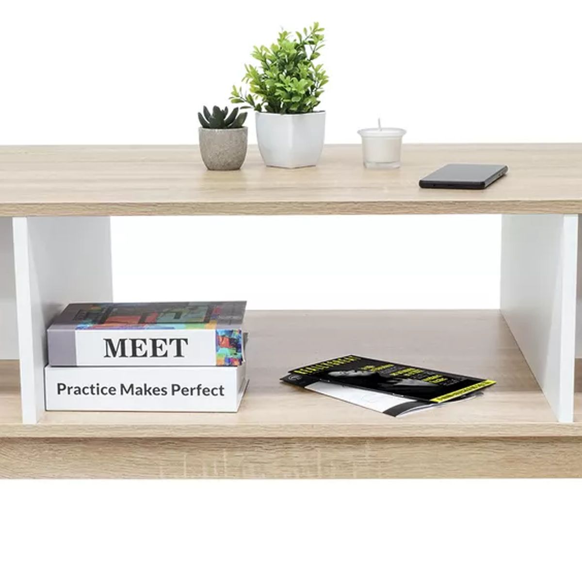 NACION MUEBLES - MESA DE CENTRO NACION MUEBLES SHEEP COLOR MADERA CLARA