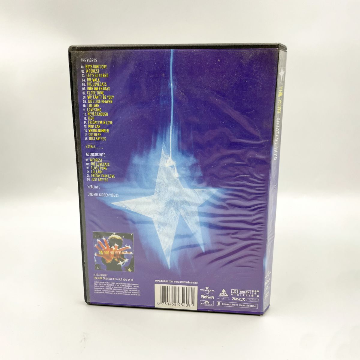 GENERICO - Dvd Original The Cure Greatest Hits