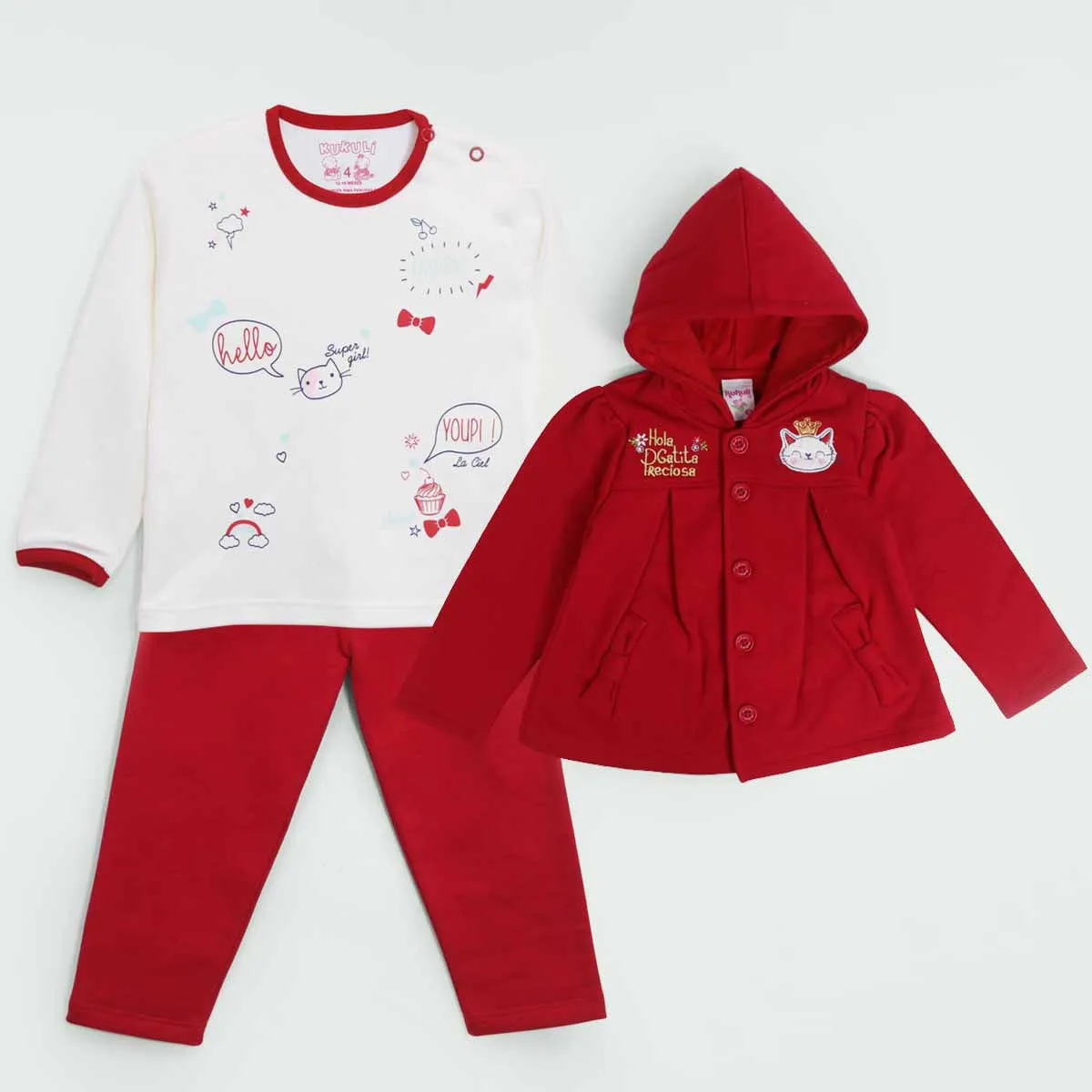 KUKULI - CONJUNTO ABRIL BEBITA 4068