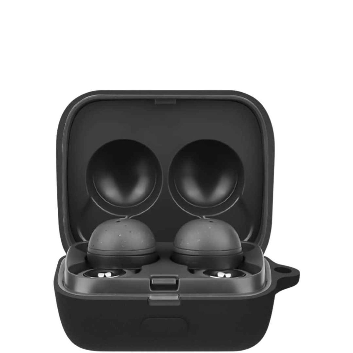 GENERICO - Funda Case De Silicona Para Audífonos Sony Linkbuds Wf-l900 negro