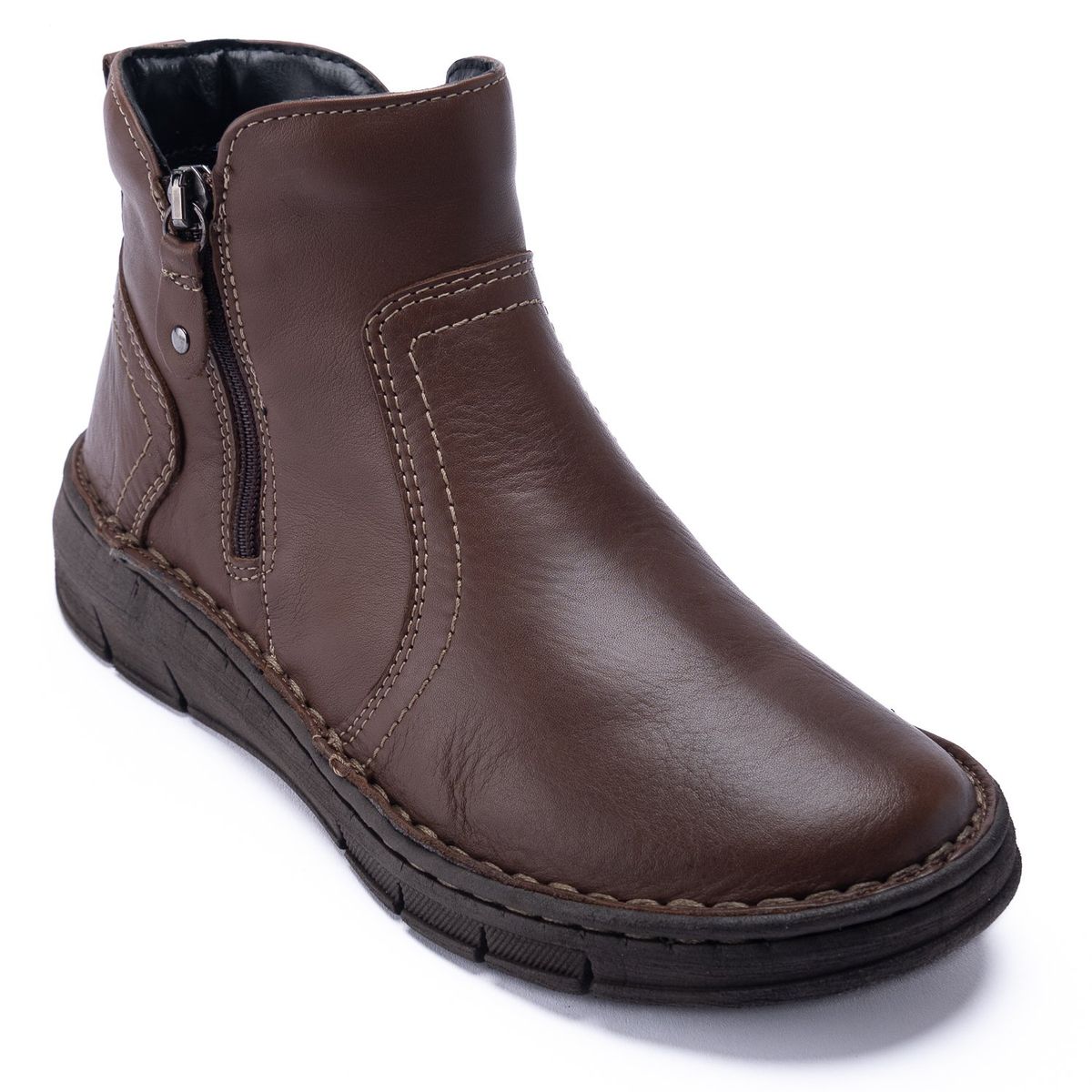 HUSH PUPPIES - Botín Hush Puppies Mujer Ted Marrón Oscuro HUSH PUPPIES