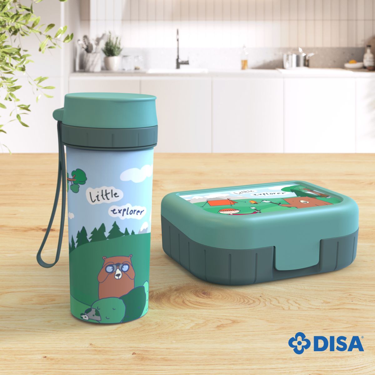 DISA SOLUCIONES ECOEFICIENTES - Lonchera - Taper + Tomatodo Niño