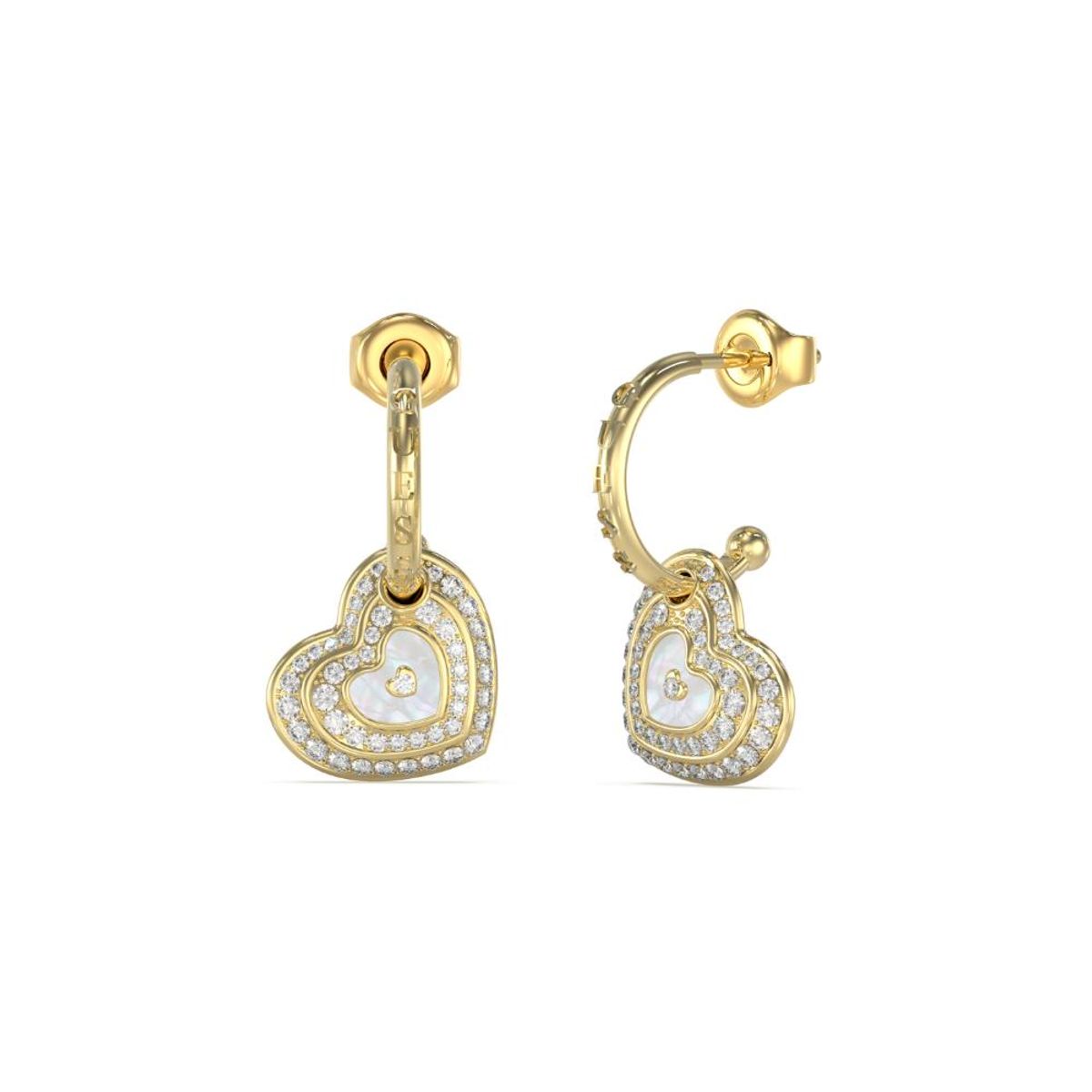 GUESS - Aretes Guess Para Mujer JUBE04019JWYGWHT/U