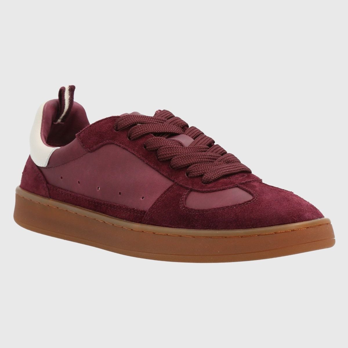HUSH PUPPIES - Zapatilla Hush Puppies Mujer Dallas Burgundy HUSH PUPPIES