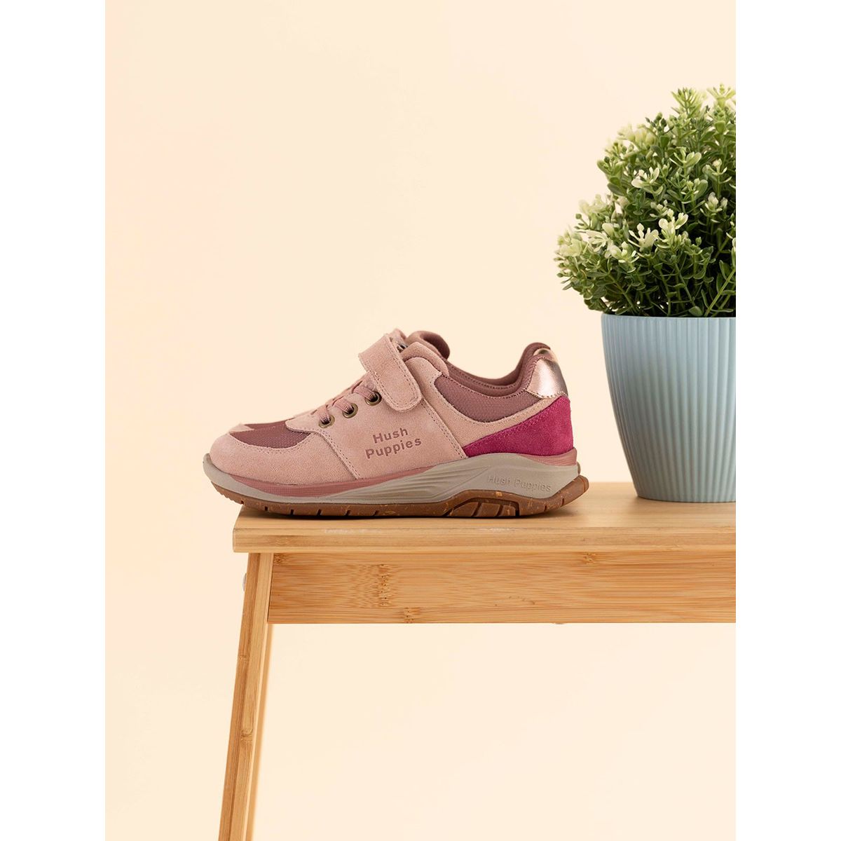 HUSH PUPPIES - Zapatilla Hush Puppies Niña Bambus Rosado HUSH PUPPIES