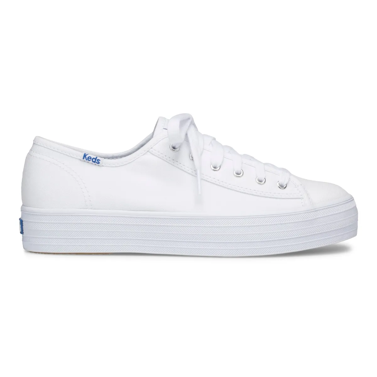 KEDS - Zapatilla Keds Triple Kick Core Canvas White KEDS