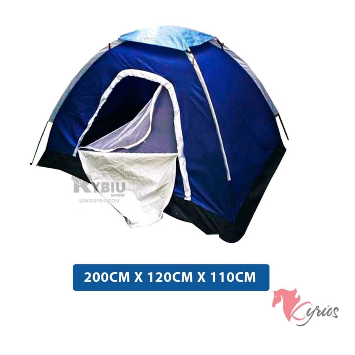 NO LOGO - Carpa De 2 Personas Doble Techo