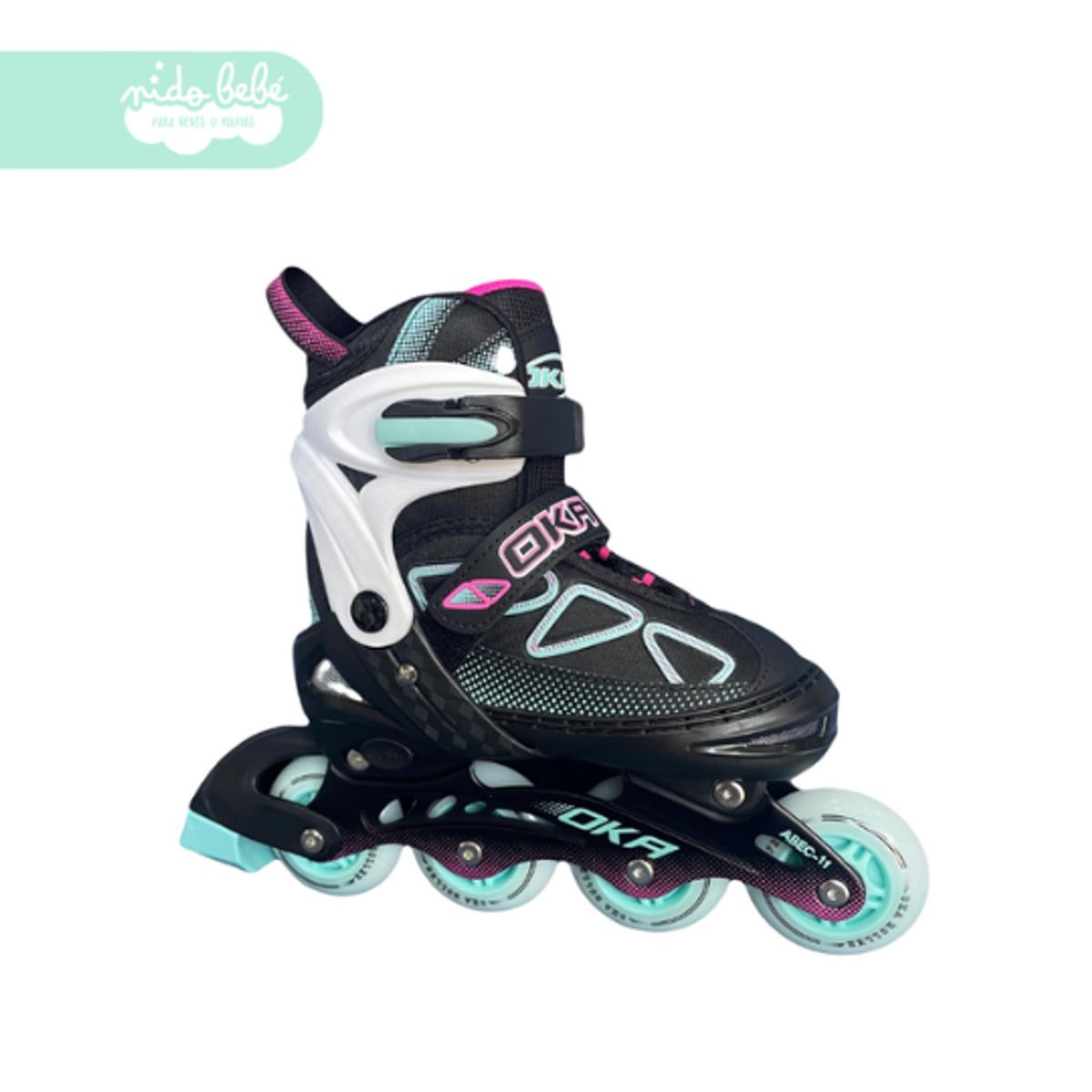 GENERICO - PATIN LINEAL OKA LIGTH BLUE M 34 A 37