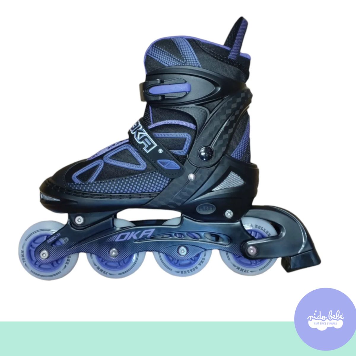 GENERICO - PATIN LINEAL OKA LILA M 34 A 37