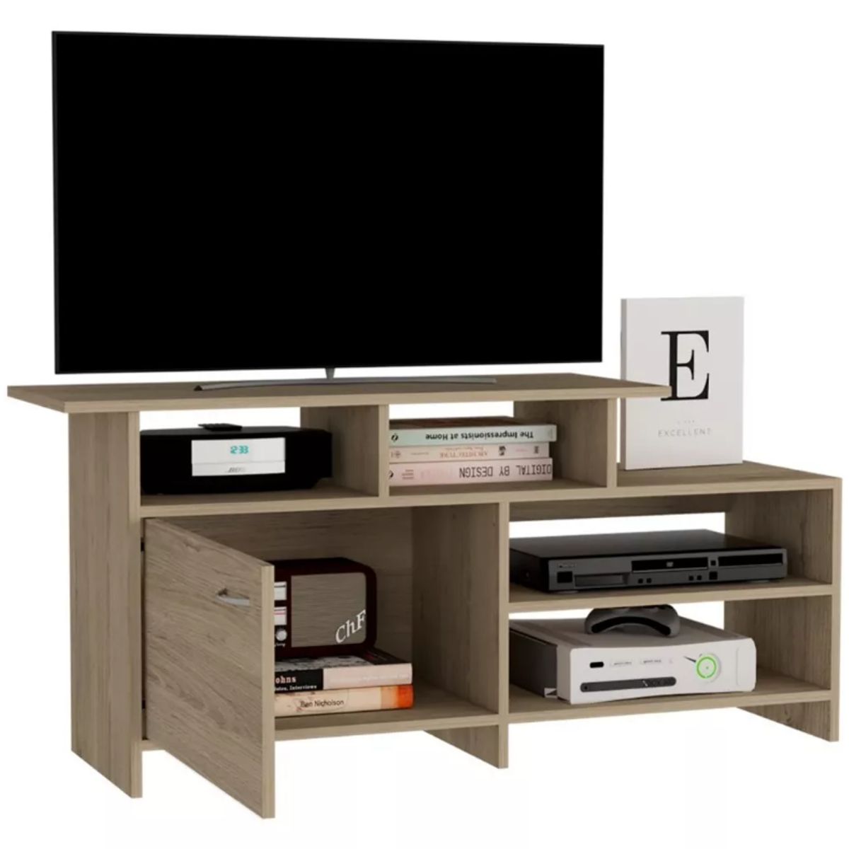 NACION MUEBLES - MUEBLE PARA TV NACION MUEBLES GRAU COLOR ROBLE