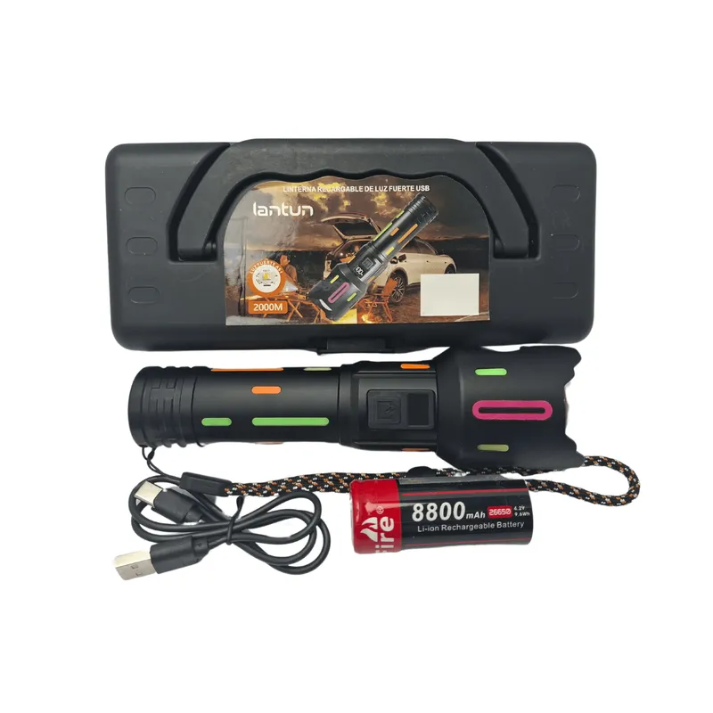 ROHS - Linterna Recargable Lantun Potencia Extrema