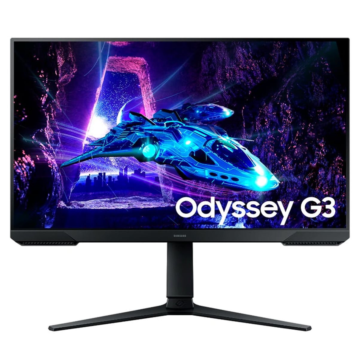 SAMSUNG - Monitor plano gaming SAMSUNG Odyssey G3 27 FHD VA