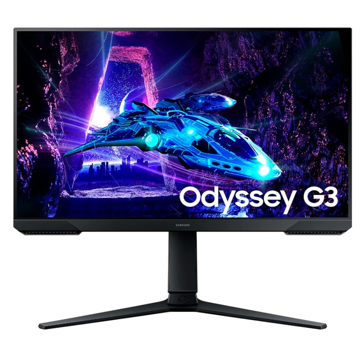 SAMSUNG - Monitor plano gaming SAMSUNG Odyssey G3 24 FHD VA