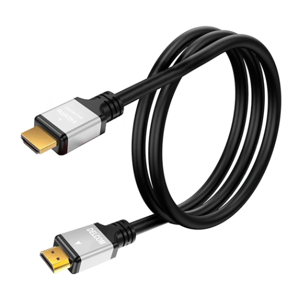 GENERICO - CABLE HDMI 2.0 DE COBRE DE 1.80 METROS ULTRA HD 4K 60HZ 26AWG DELCOM