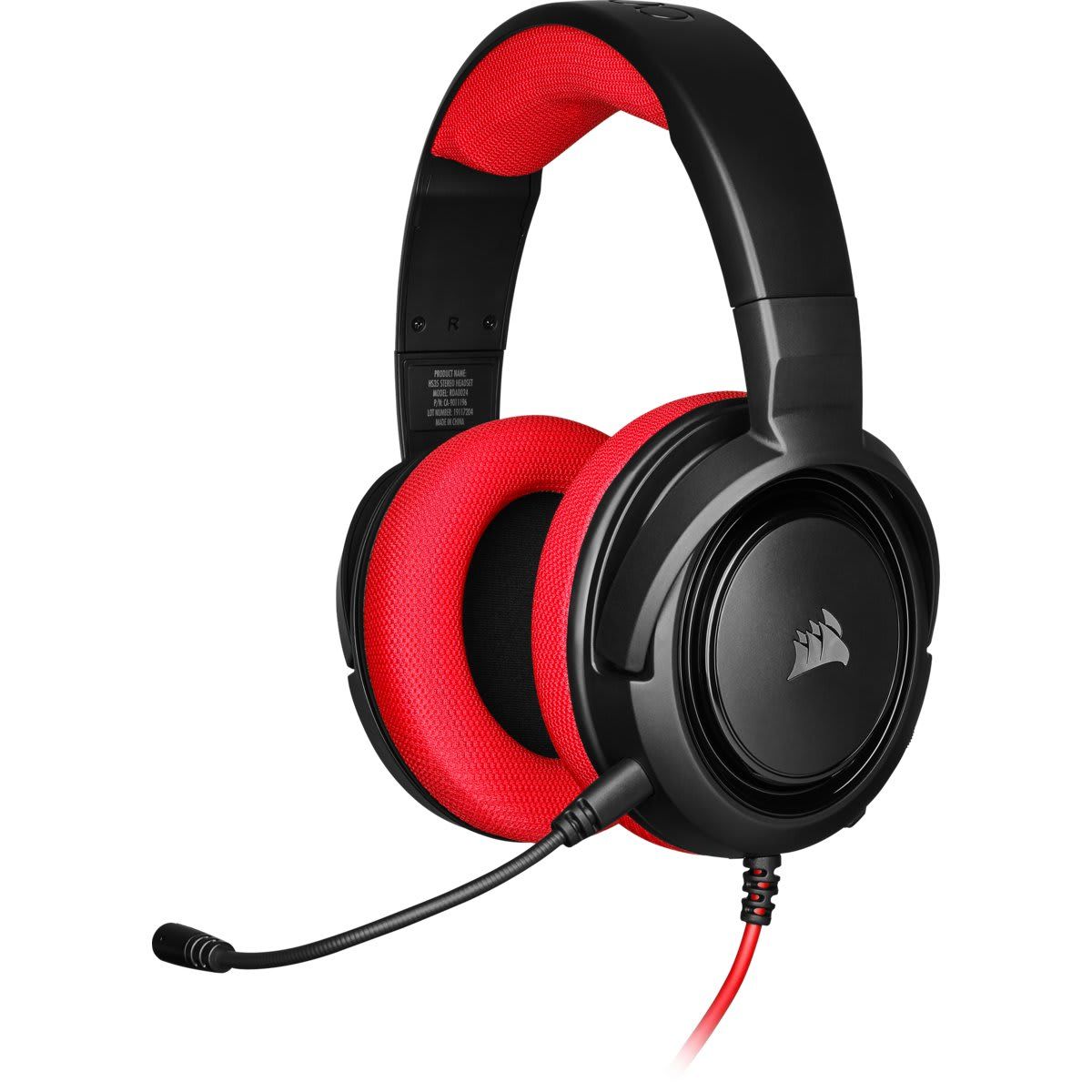 CORSAIR - AURICULAR CORSAIR ESTEREO HS35 RED CA-9011198-NA