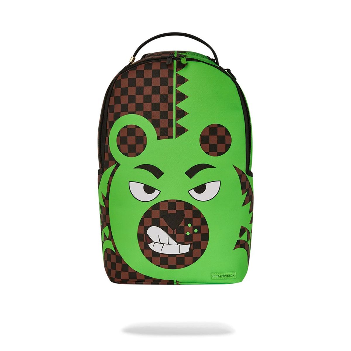 SPRAYGROUND - Mochila Urbano Unisex Sprayground Mochila Dlxsv Green Money Bear Split