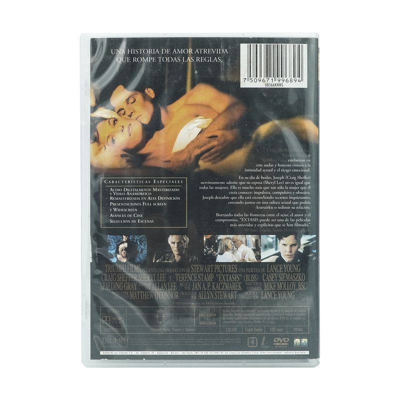 GENERICO - Dvd Original Éxtasis