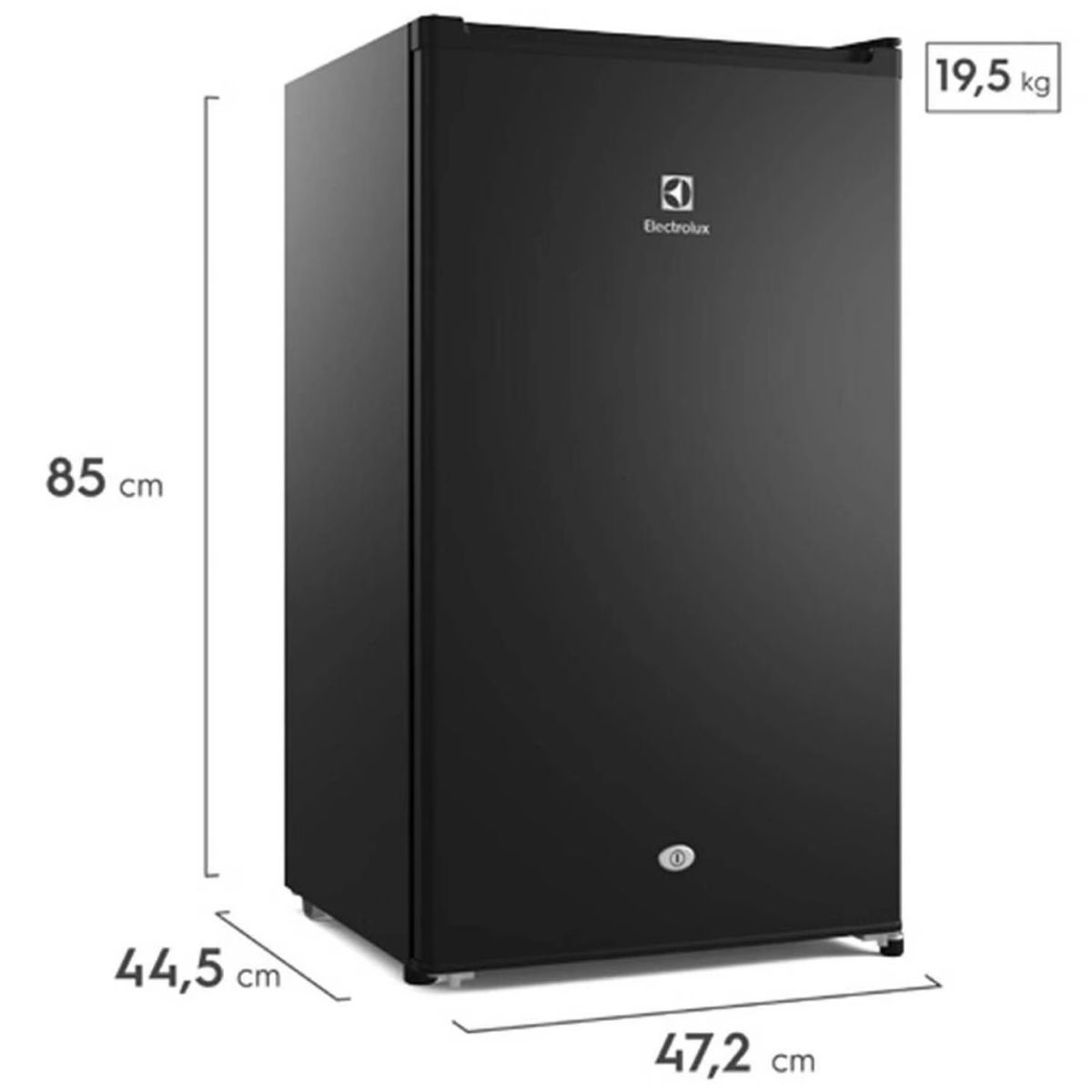 ELECTROLUX - Frigobar Electrolux Premium ERD090G2HWB 90L - Black