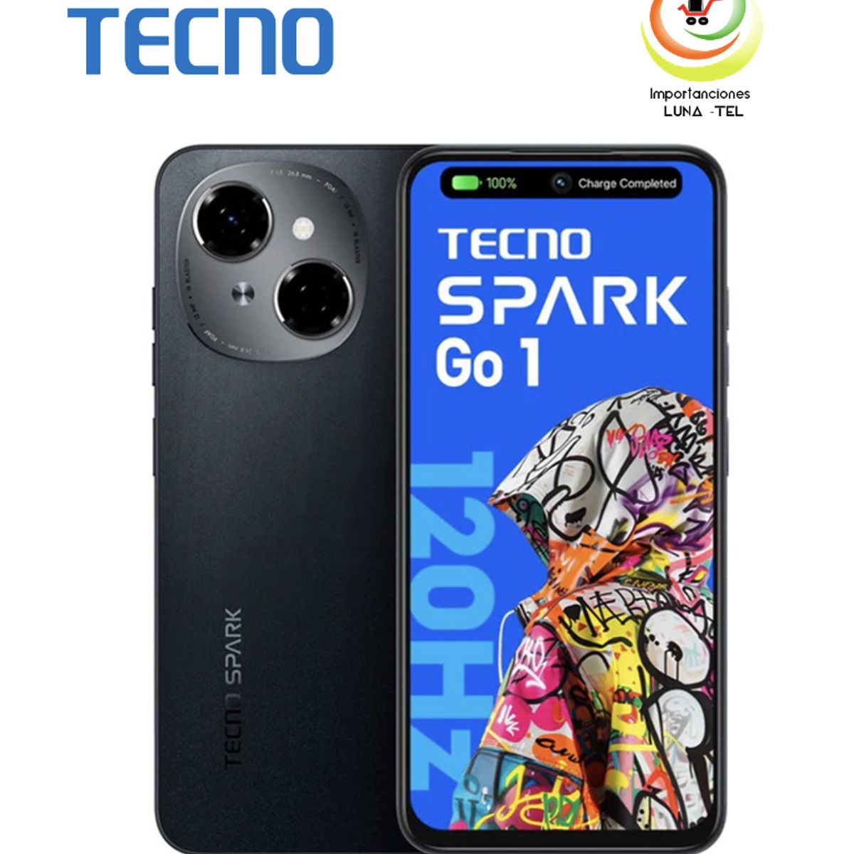 TECNO MOBILE - CELULAR TECNO SPARK GO 1  4+4 RAM Y 128 GB