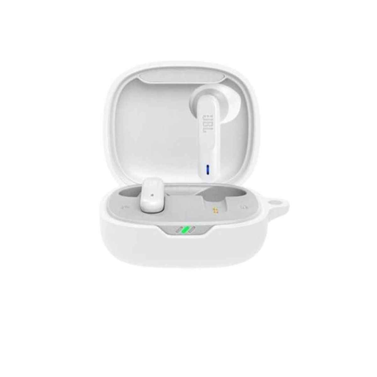 GENERICO - Funda Case De Silicona Para Audifono Jbl Wave Flex blanco