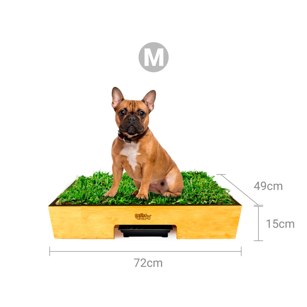 GENERICO - Sanitario de Pasto Natural con Drenaje - Talla M