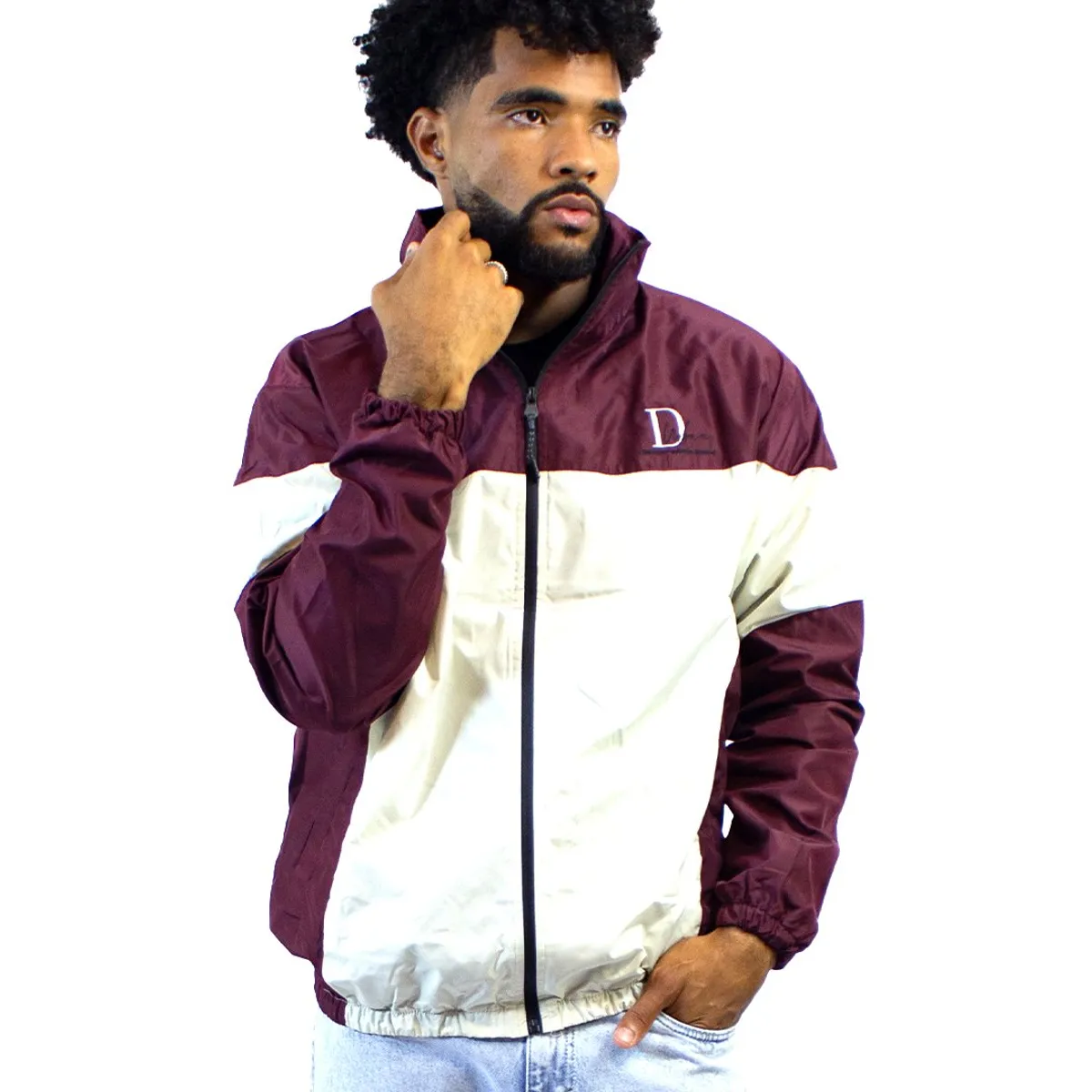 DM DEXMEN - Cortaviento Dexmen Frenko Guinda