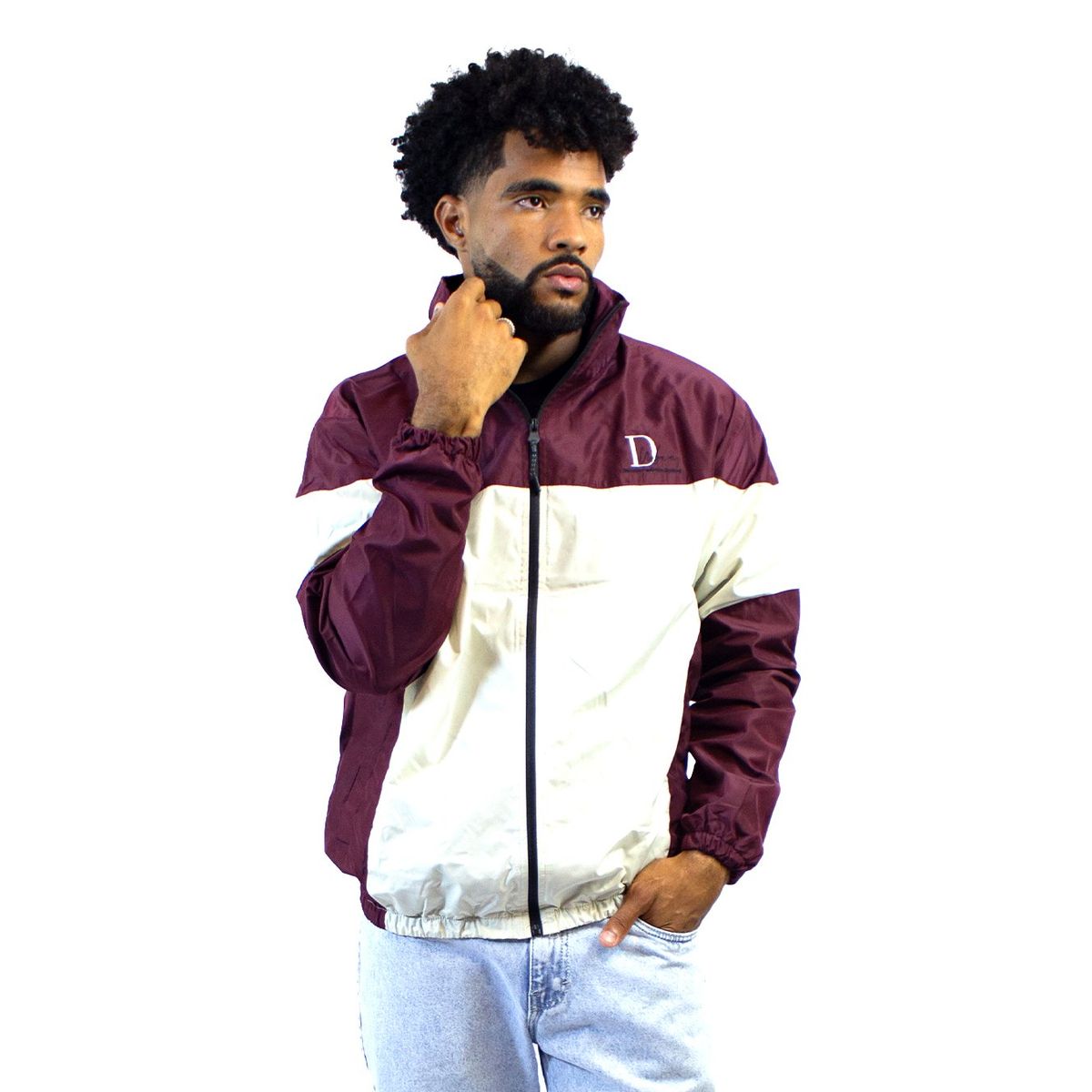 DM DEXMEN - Cortaviento Dexmen Frenko Guinda