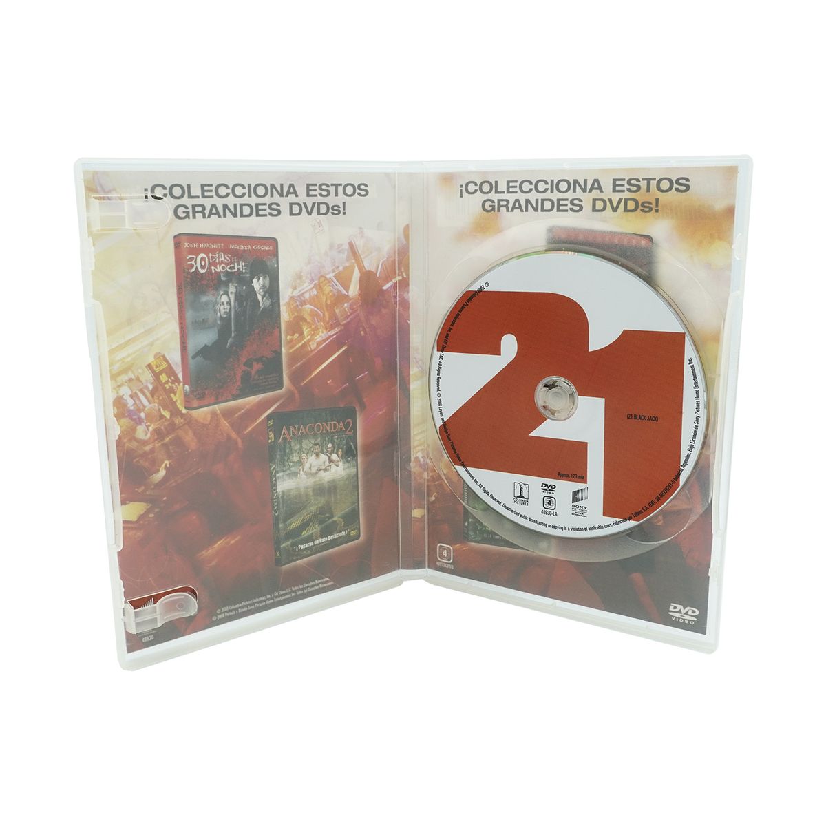 GENERICO - Dvd Original 21 Black Jack