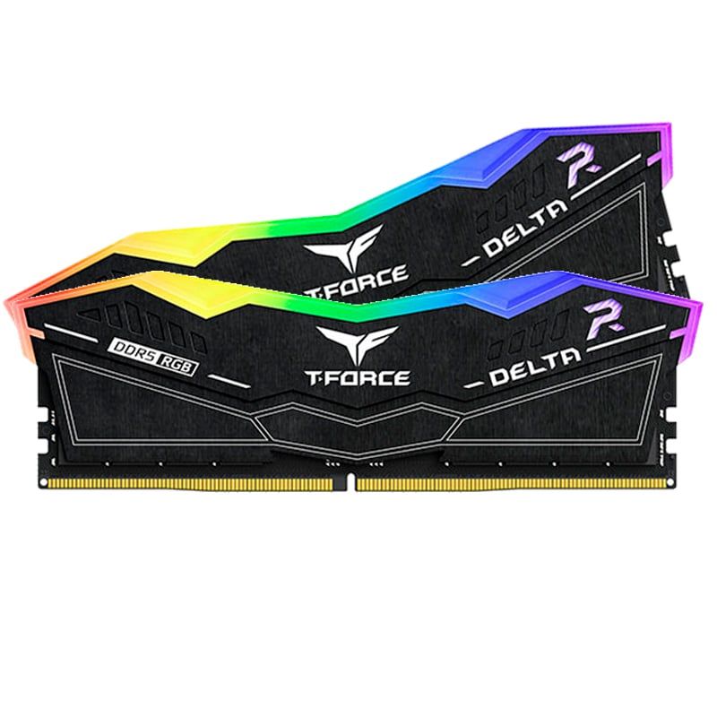 TEAMGROUP - Memoria TEAMGROUP T-FORCE DELTA RGB DDR5-7200MHz 32GB 2x16GB