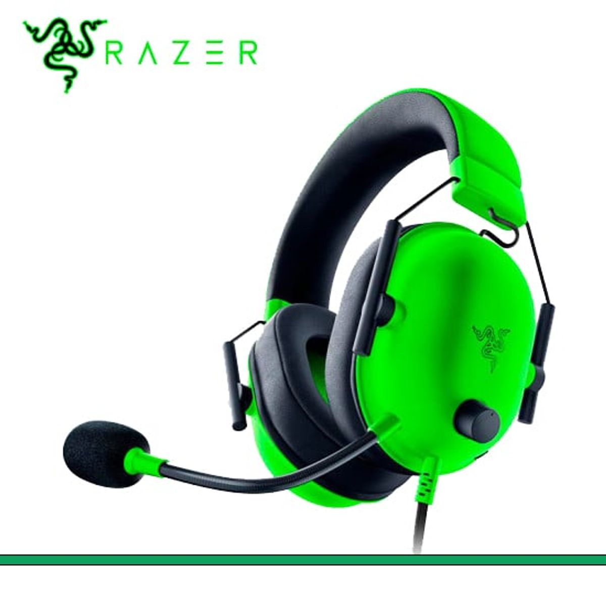 RAZER - UDIFONO C/MICROF. RAZER BLACKSHARK V2 X MULTI-PLATFORM 50MM 7.1 GREEN