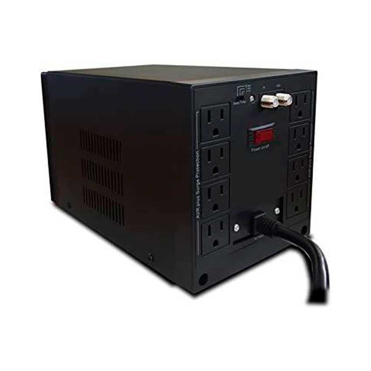 CDP - Estabilizador CDP R-AVR2408I 2400VA/1800W con 8 Salidas y Protección