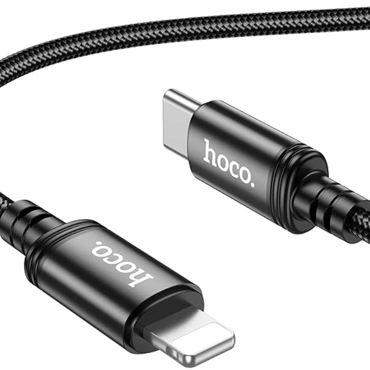 HOCO - Cable iPhone Tipo-C a Lightning  - 1M - PD20W - Trenzado Antibending