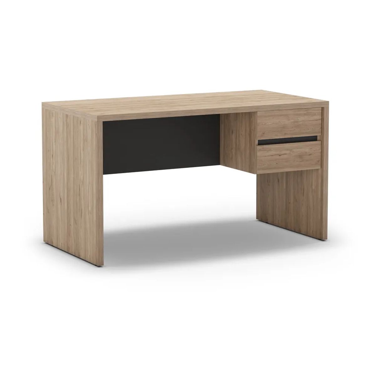 BARAKA HOME - Escritorio con Cajones Edet - Damasco y Negro