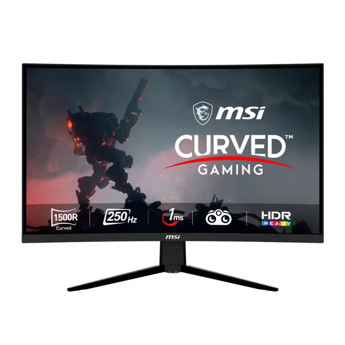 MSI - MONITOR PROFESIONAL GAMER CURVO MSI 32 G32C4X FHD 250HZ 1MS