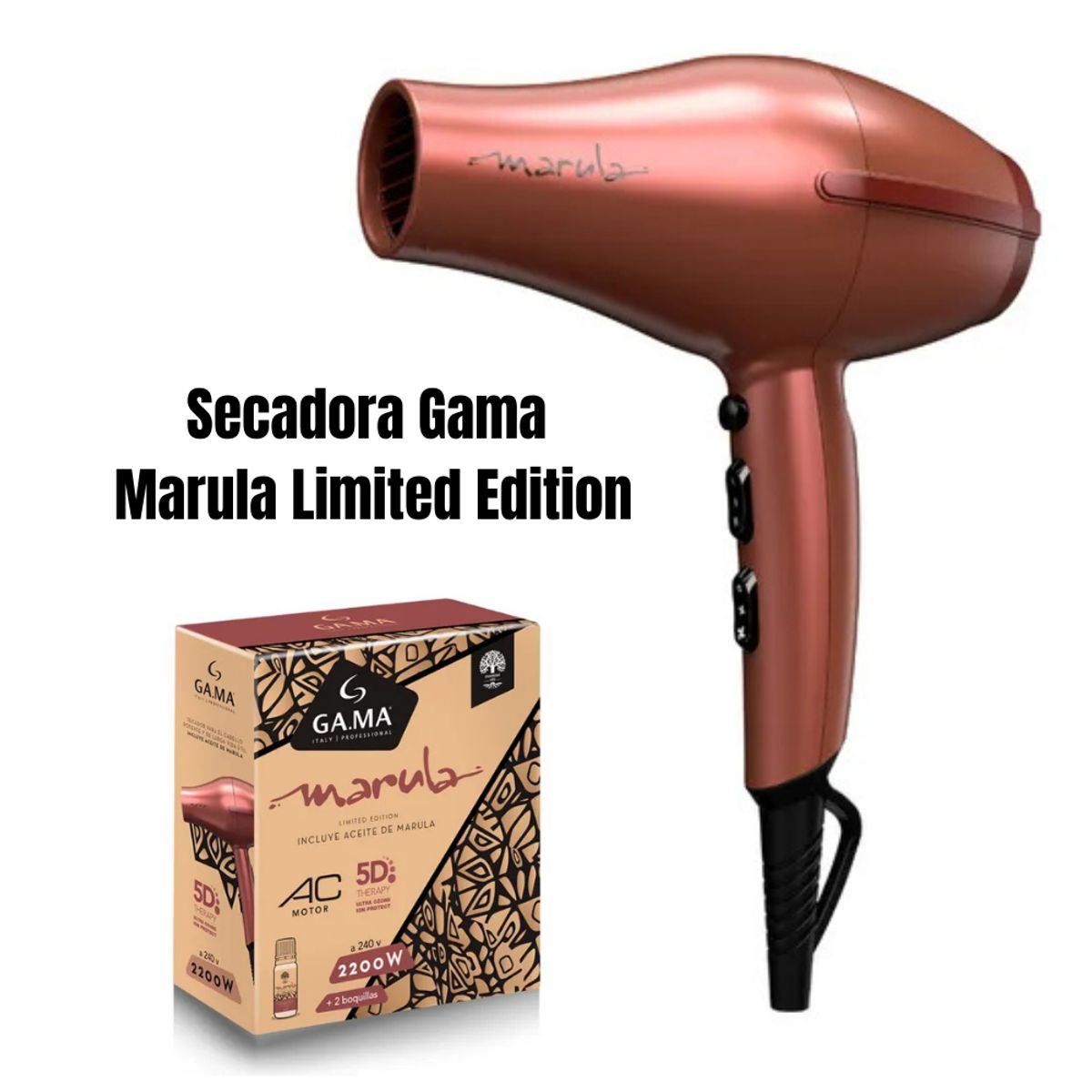 GAMA - Secadora Gama Profesional Marula Limited Edition