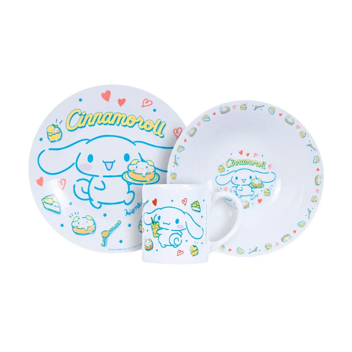 SCOOL - Vajilla infantil Ceramica 3Pz Cinnamoroll Scool 704057