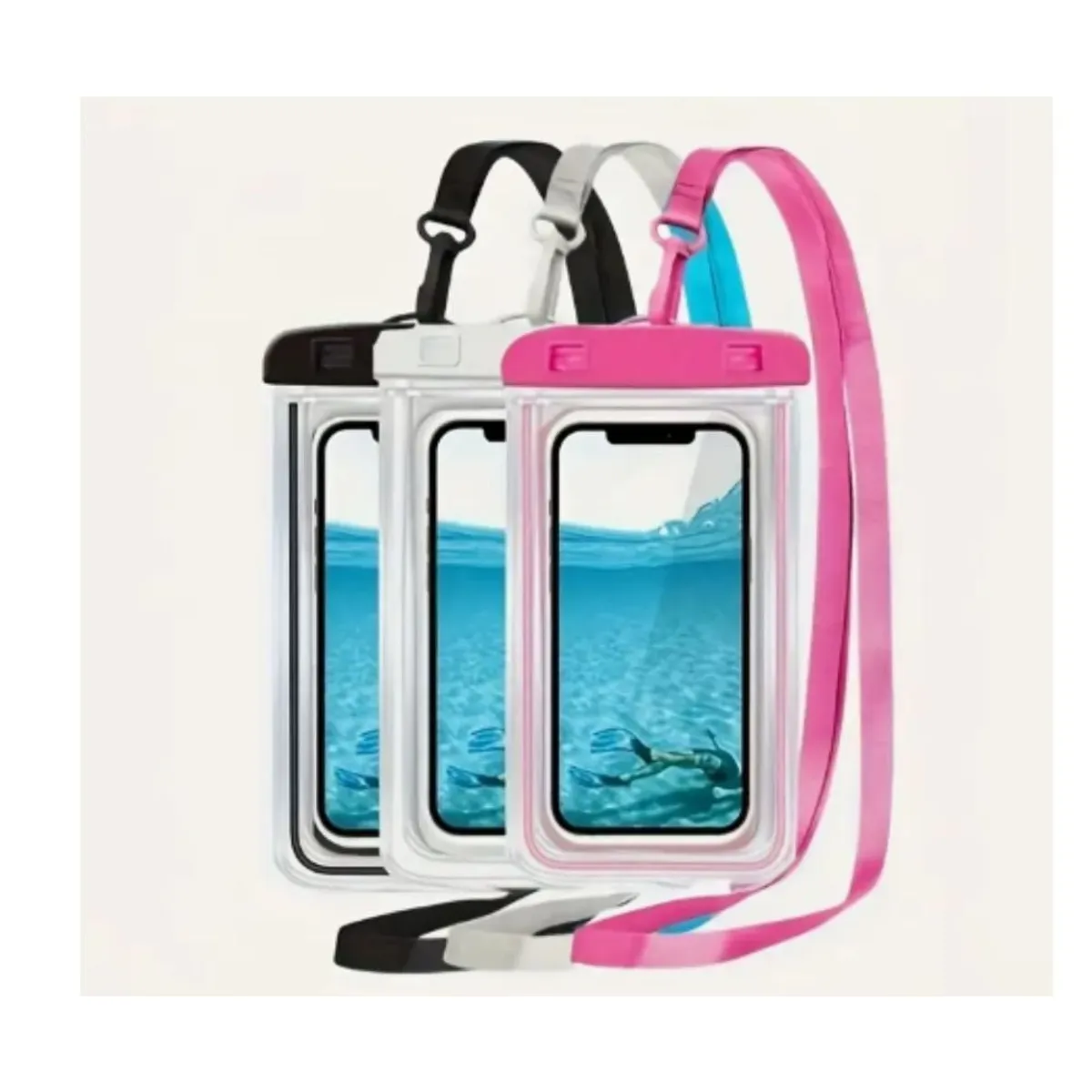 GENERICO - Funda protector Acuática - Impermeable Universal para celular