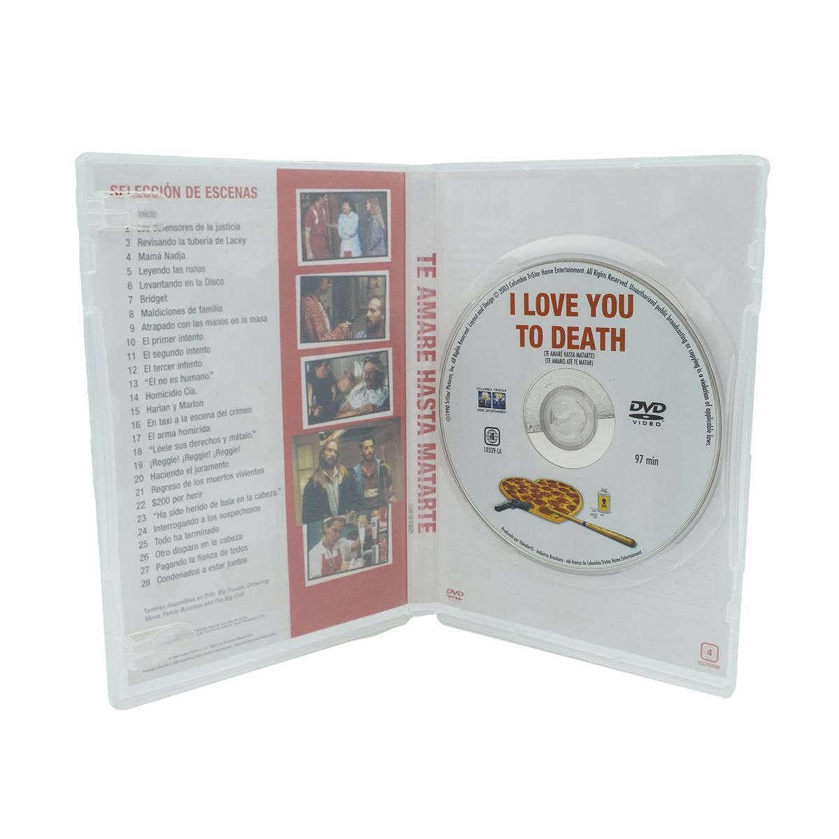 GENERICO - Dvd Original Te Amaré Hasta Matarte 1990