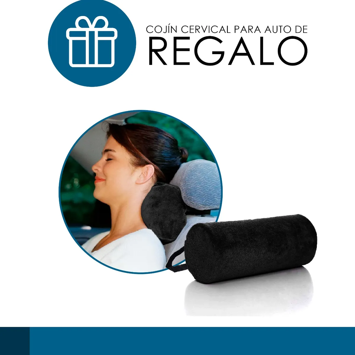TERAFLEX - COJIN LUMBAR + COJIN COXIS GEL TECH 4 FUNDAS - REGALO COJIN CERVICAL