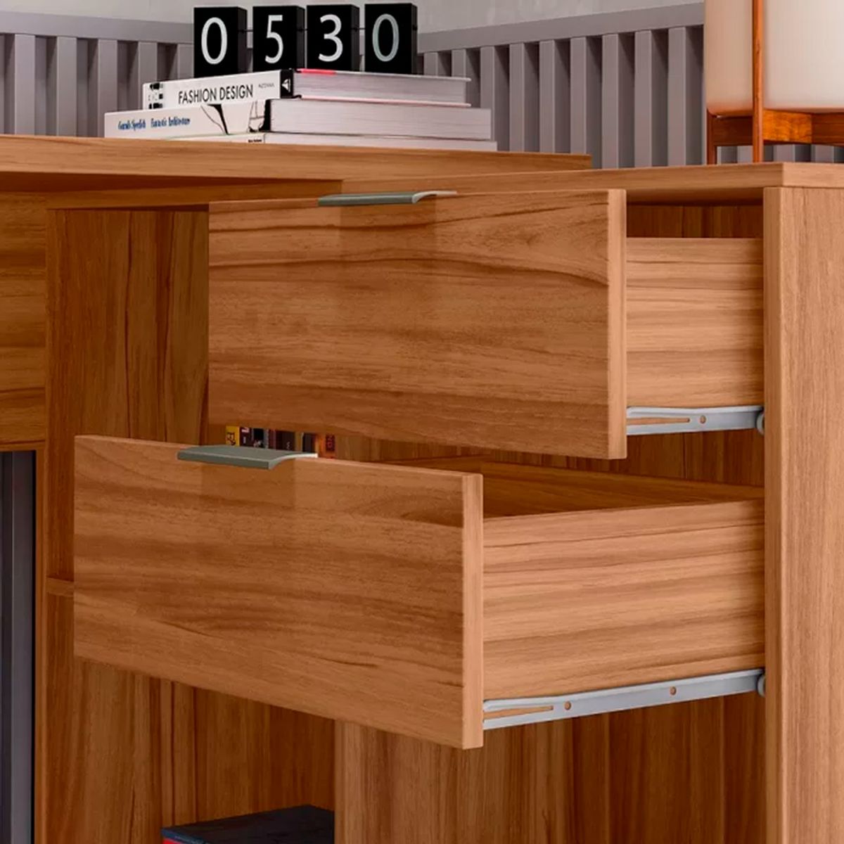 BARAKA HOME - Escritorio con Cajone Medang - Damasco