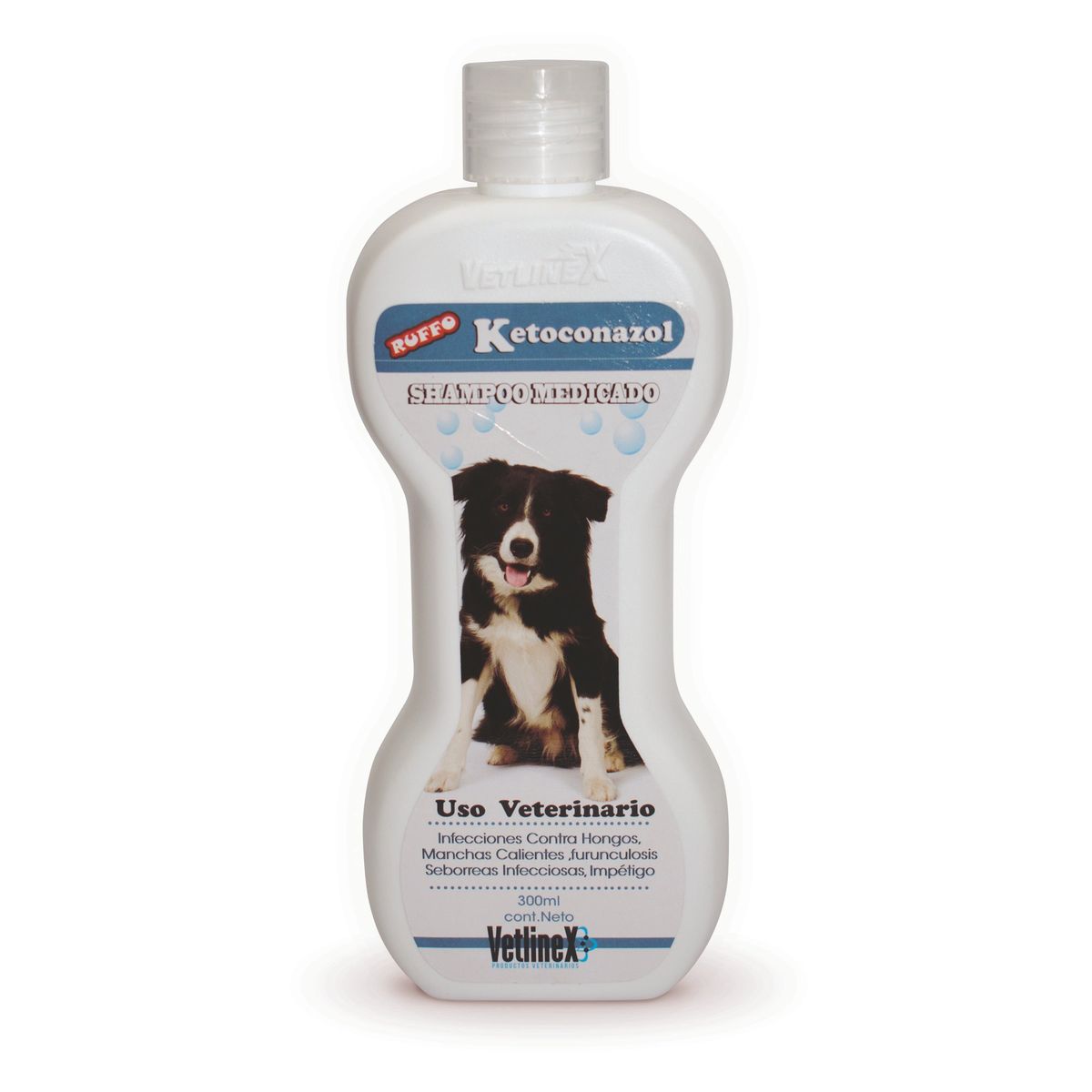 VETLINEX - SHAMPOO MEDICADO PARA PERROS VETLINEX KETOCONAZOL 300 ML