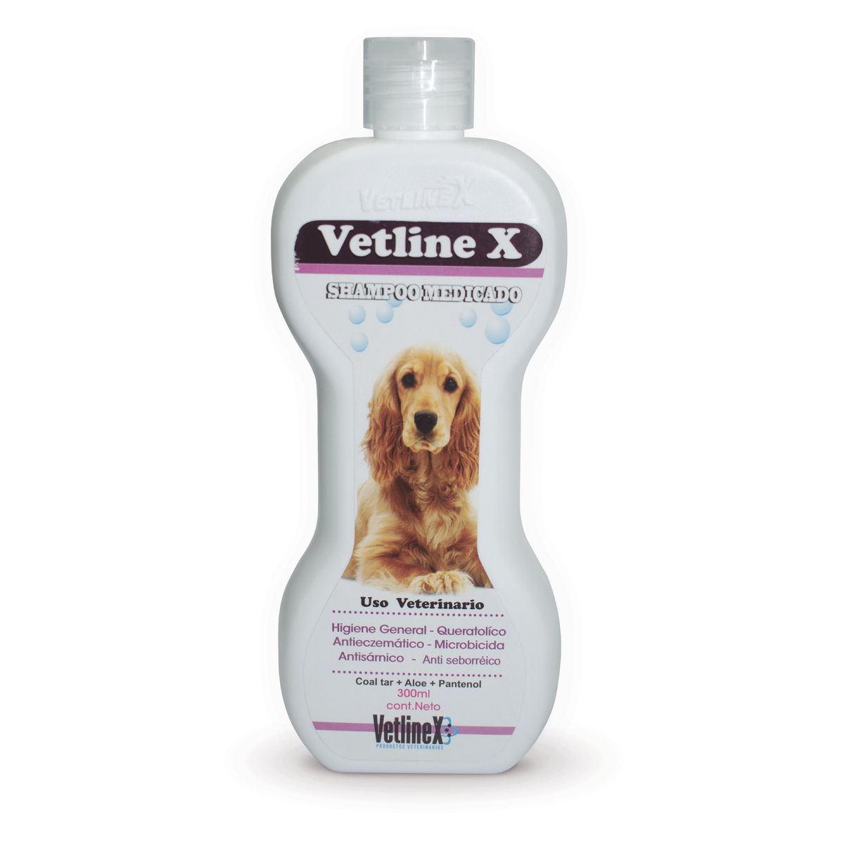 VETLINEX - SHAMPOO MEDICADO PARA PERROS VETLINE X 300 ML