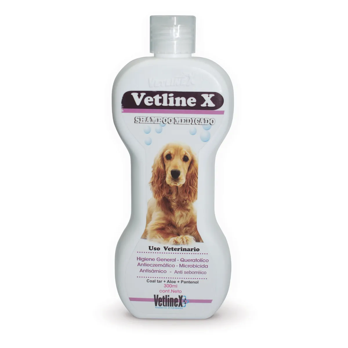 VETLINEX - SHAMPOO MEDICADO PARA PERROS VETLINE X 300 ML