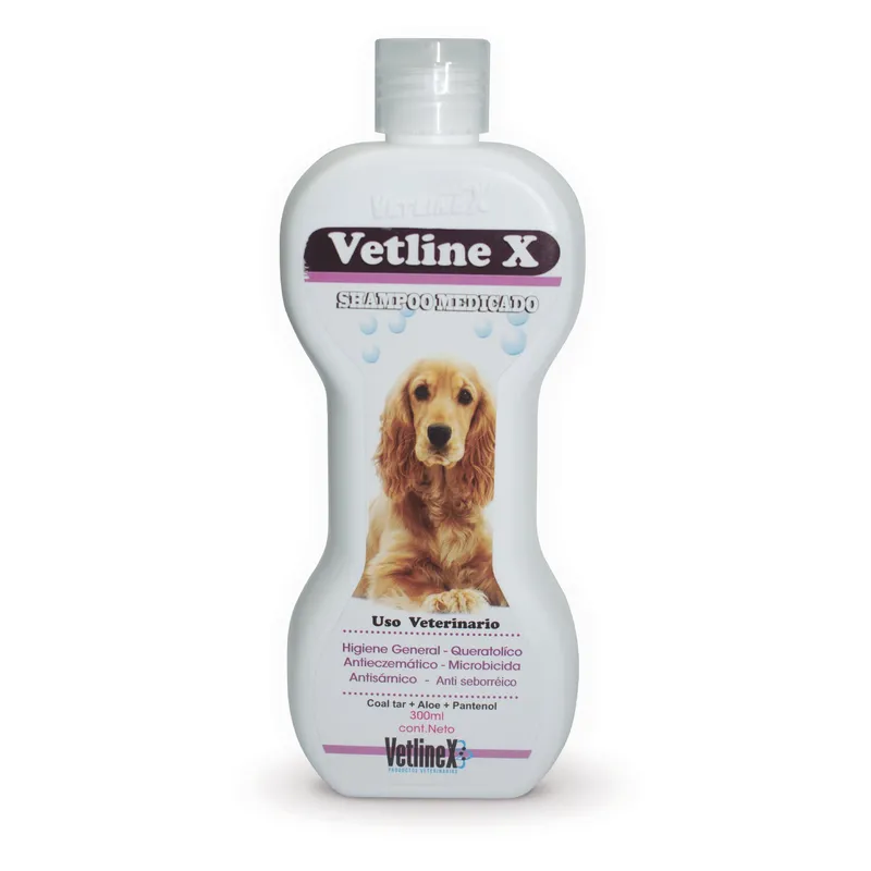 VETLINEX - SHAMPOO MEDICADO PARA PERROS VETLINE X 300 ML