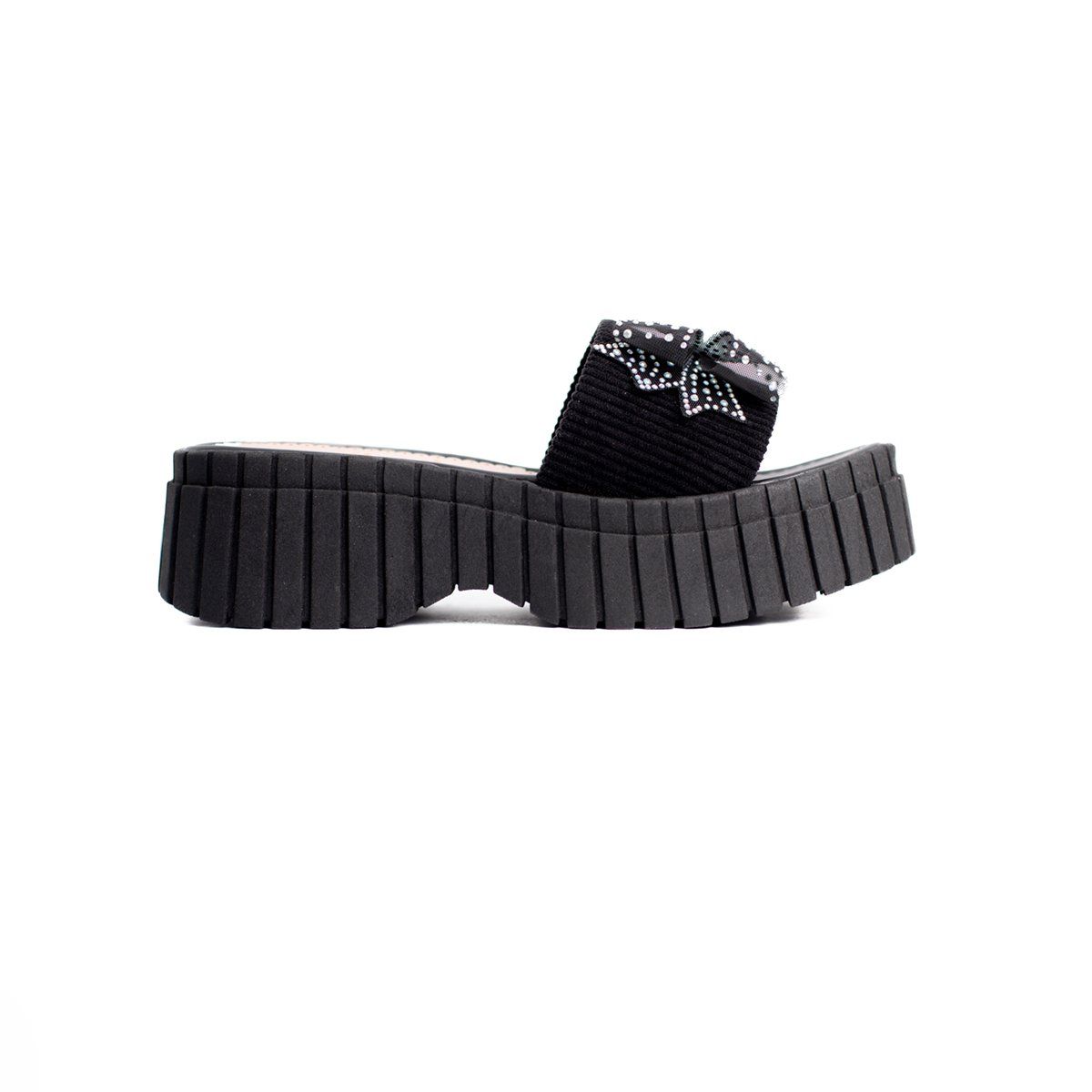 NEBULA - Sandalias Kalina - Nébula - Negro