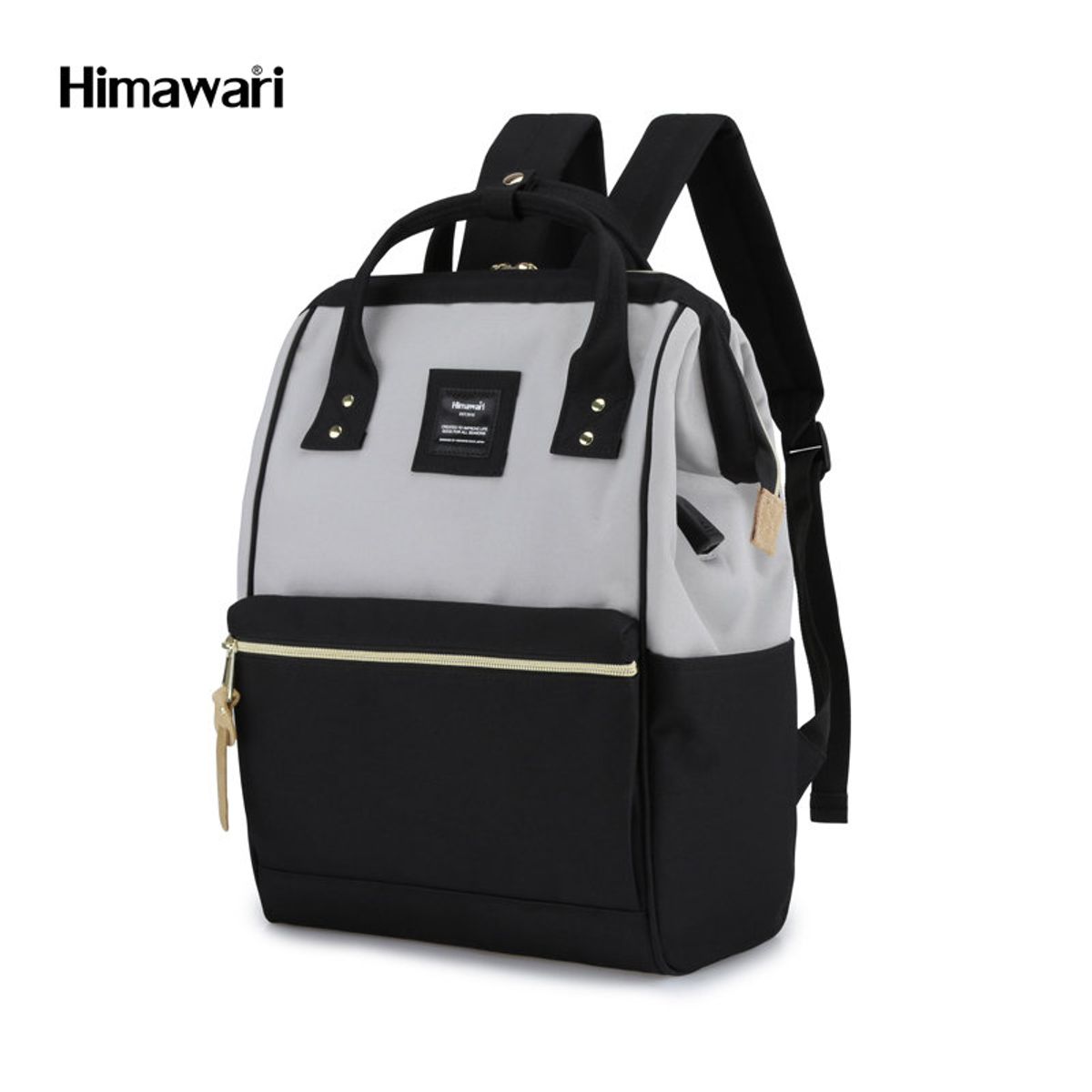 HIMAWARI - Himawari - Mochila H9001-36 Holly Daze 15 Laptop 23 Gris Claro