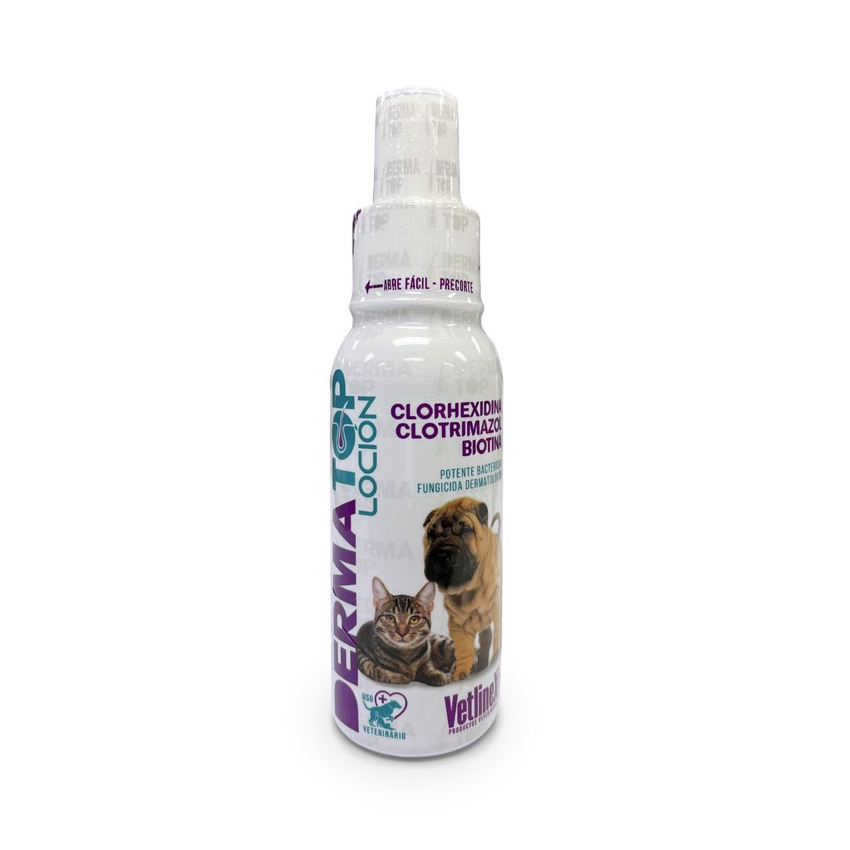 VETLINEX - DERMA TOP LOCIÓN DERMATOLOGIGA PARA MASCOTAS VETLINEX