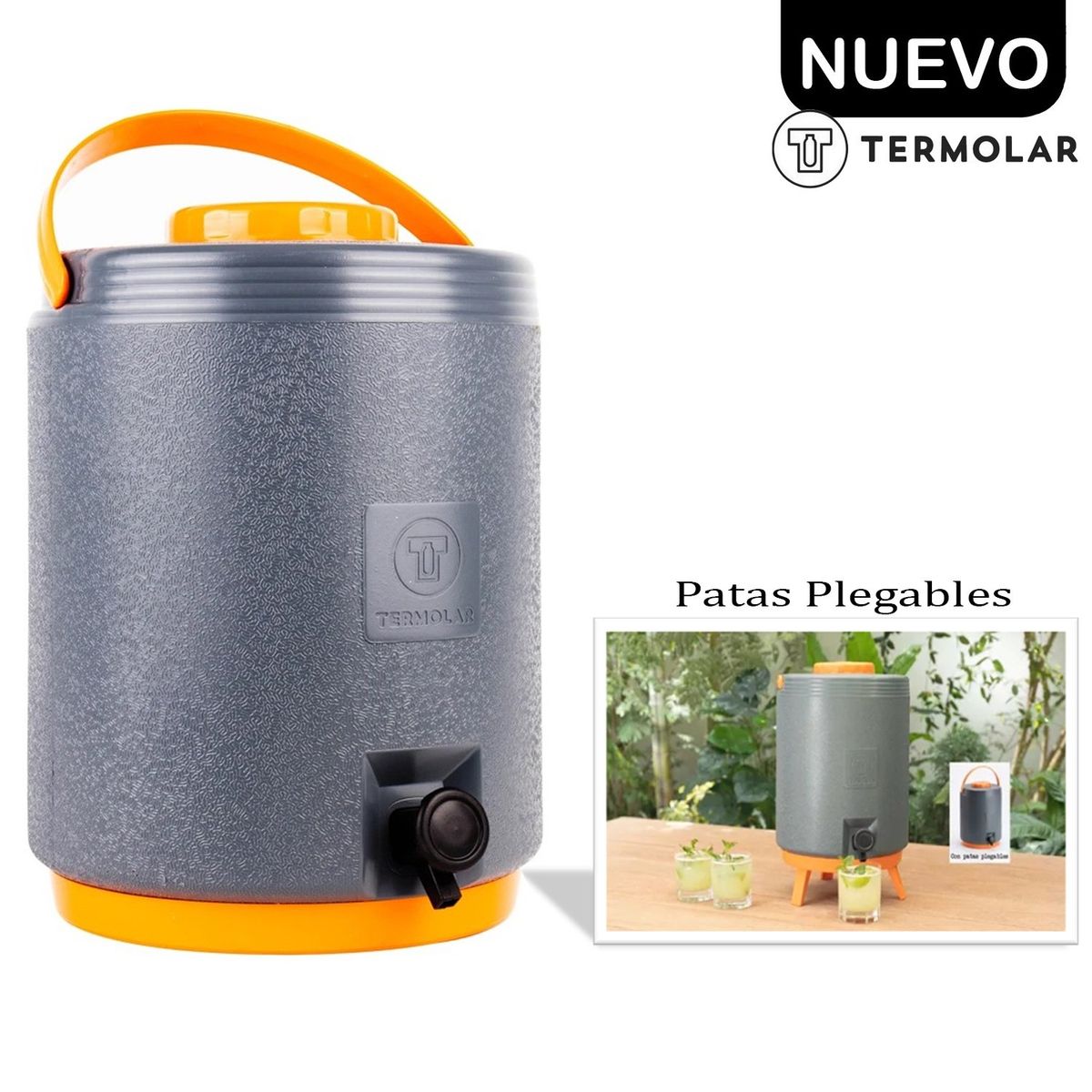 TERMOLAR - Maxitermo Gris Termolar 12 Litros