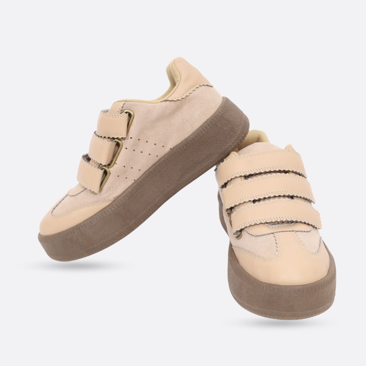 MAGDALENA SHOES - Zapatillas Mujer Luna 872 Beige