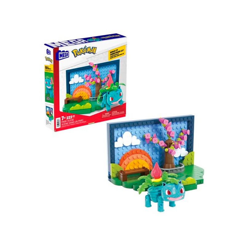 POKEMON - Pokemon MEGA Park Scene Building Toy Kits Ivysaur